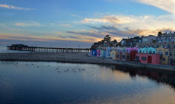 Capitola Poster featuring the photograph Capitola in October by Alex King