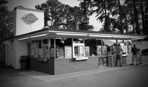 Dairy Queen Poster featuring the photograph Classic Dairy Queen by Cynthia Guinn