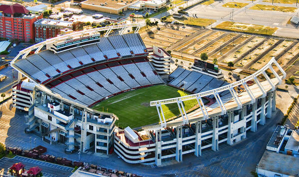 William Brice Stadium Poster featuring the photograph Gamecock Corral by Steven Richardson