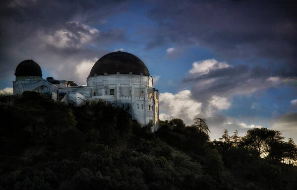 Architecture Poster featuring the photograph Griffith Observatory by Joseph Hollingsworth