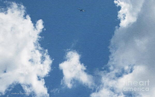 Photography Poster featuring the photograph High Among the Clouds by Kathie Chicoine