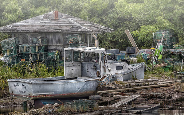 Boat Poster featuring the photograph Idyll by Richard Bean