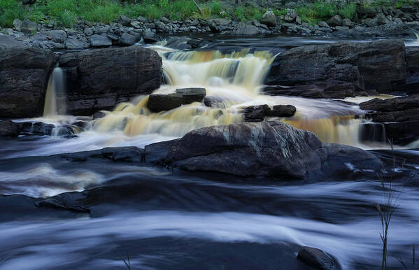 Waterfall Poster featuring the photograph Jay Cooke State Park by Hermes Fine Art