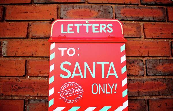 Magic Poster featuring the photograph Magical Letters To Santa by Cynthia Guinn