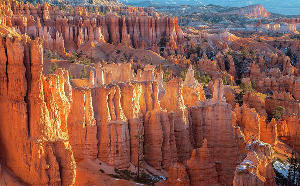 Bryce Canyon National Park Poster featuring the photograph Sunrise at Sunset Point by Jonathan Nguyen
