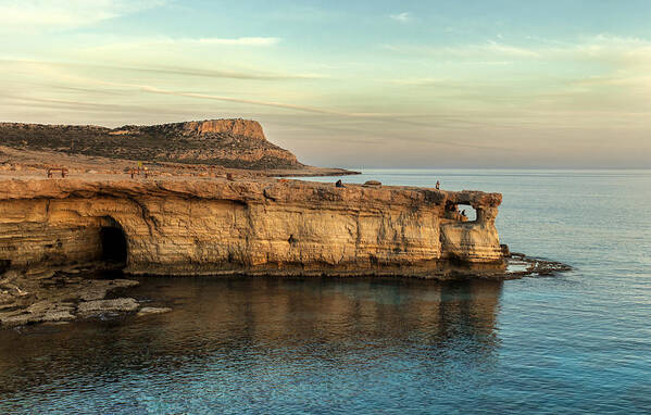 Cape Poster featuring the photograph Sunset by the cape by Mike Santis