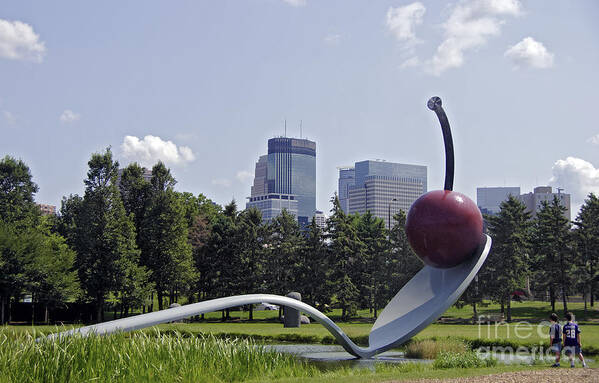 Minneapolis Poster featuring the photograph The Big Cherry by Scott Evers