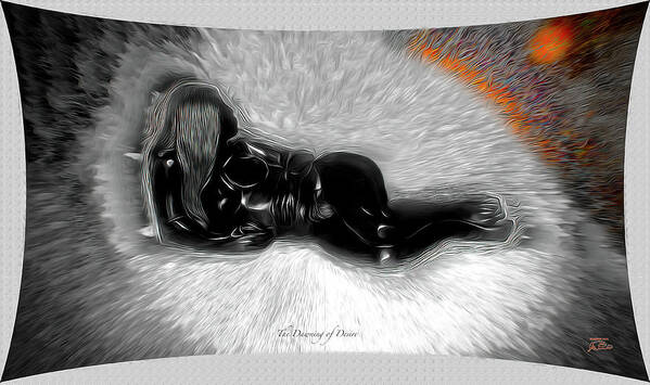 Nudes Poster featuring the digital art The Dawning of Desire by Joe Paradis