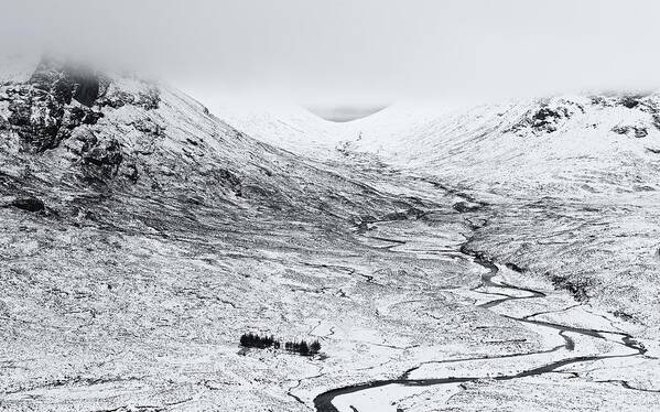 Lagangarbh Poster featuring the photograph The view from Chrulaiste by Stephen Taylor