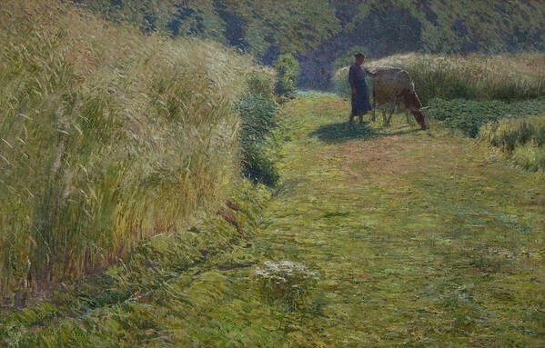 19th Century Art Poster featuring the painting Zomer by Emile Claus