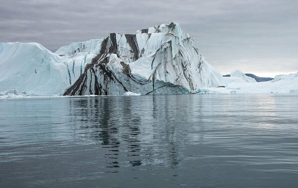 Arctic Poster featuring the photograph Iceberg #2 #1 by Minnie Gallman