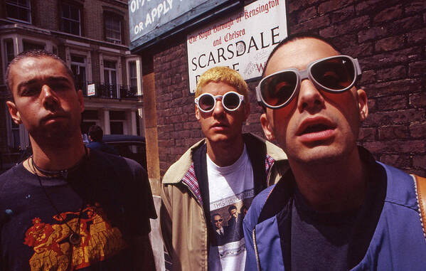 Rock And Roll Poster featuring the photograph Beastie Boys London 1993 #3 by Martyn Goodacre