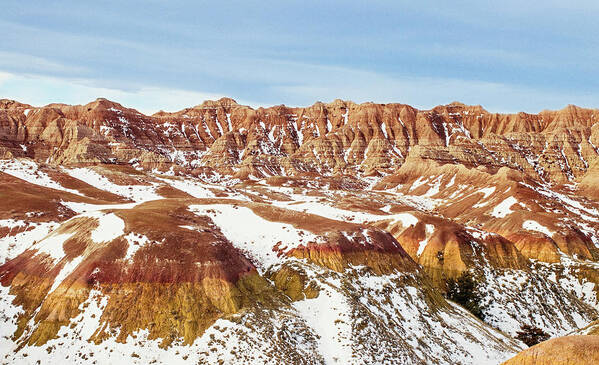 Badlands National Park Poster featuring the photograph Badlands 0970 by Scott Meyer