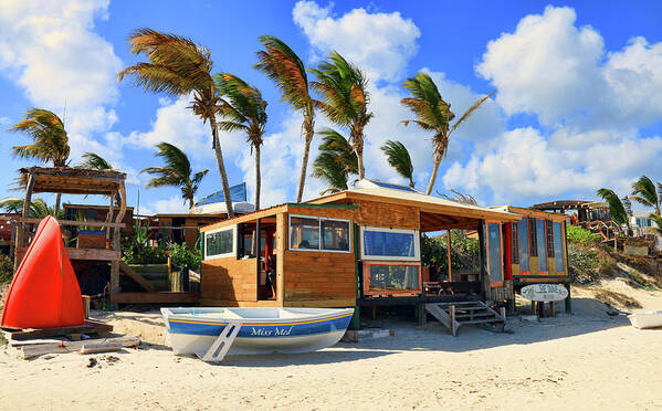 Anguilla Poster featuring the photograph Bankie Banxs Dunes Preserve Beach Bar by Ola Allen