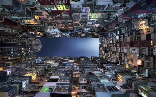 China Poster featuring the photograph Beehive Buildings by Jess M. Garca
