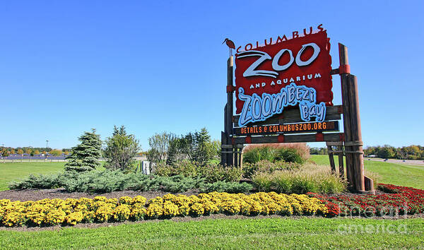 Delaware County Poster featuring the photograph Columbus Zoo 4728 by Jack Schultz