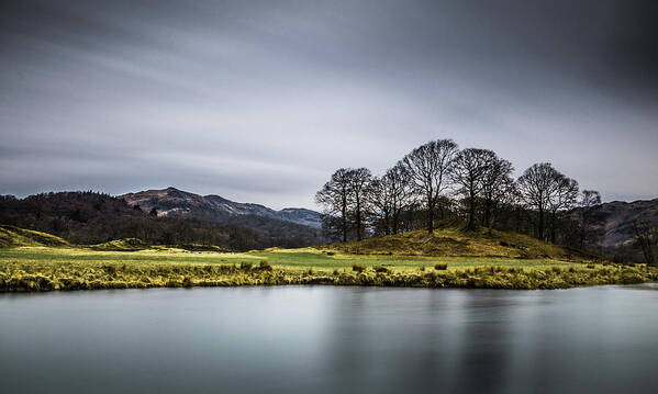 Scenics Poster featuring the photograph Elterwater Lake - Lake District by Marcus Castle Photography