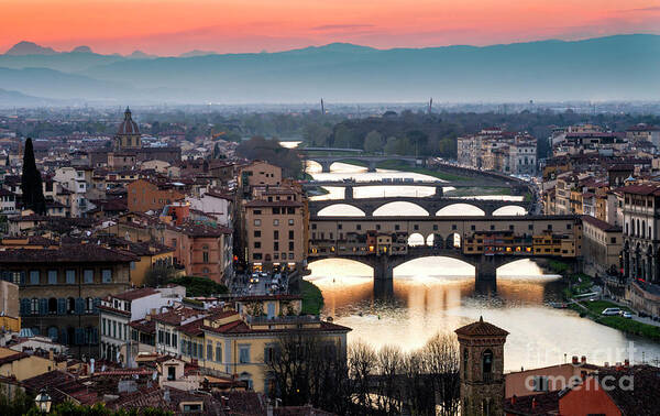 Firenze Poster featuring the photograph Florence-03 by Bernardo Galmarini