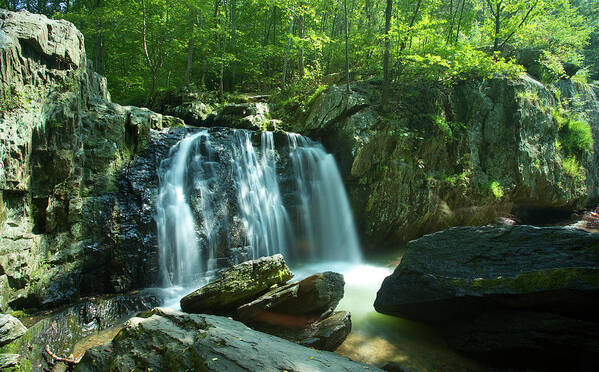 Annapolis Poster featuring the photograph Kilgore Falls in Summer by Mark Duehmig