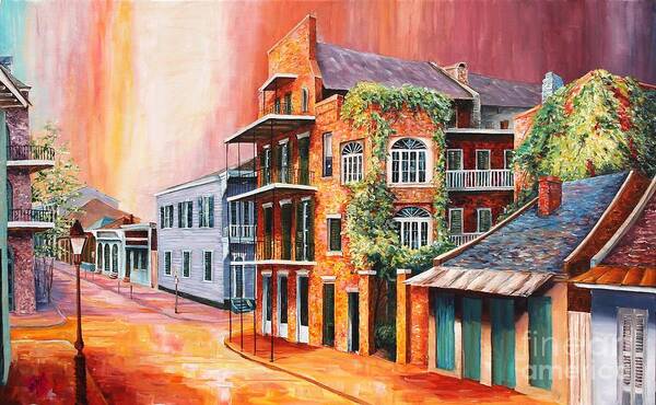 New Orleans Poster featuring the painting New Orleans Summer by Diane Millsap