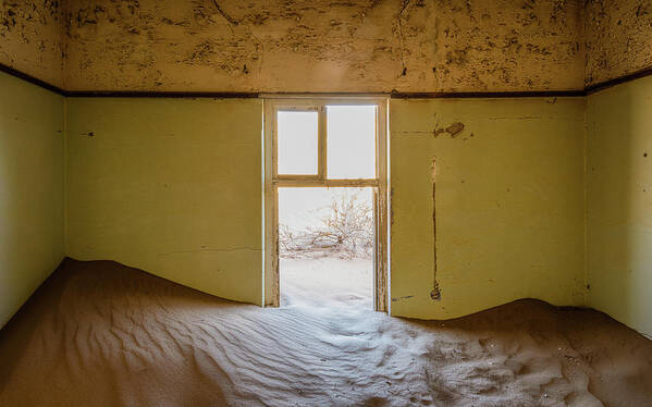 Kolmanskop Poster featuring the photograph Overwhelmed by Hamish Mitchell