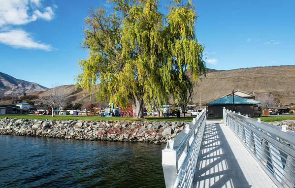 Pateros Park Dock Ramp Poster featuring the photograph Pateros Park Dock Ramp by Tom Cochran