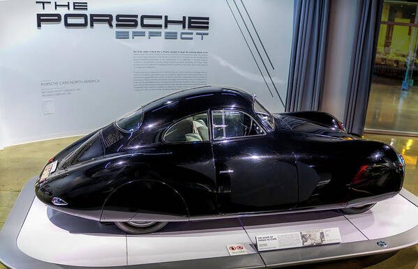 Porsche Poster featuring the photograph The First Porsche - 1939 by Gene Parks
