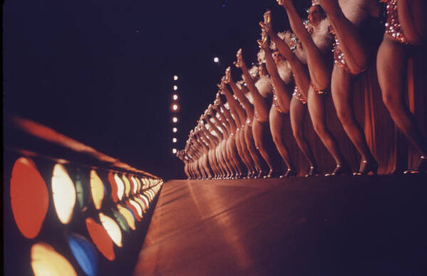 Radio City Rockettes Poster featuring the photograph Rockettes by Art Rickerby