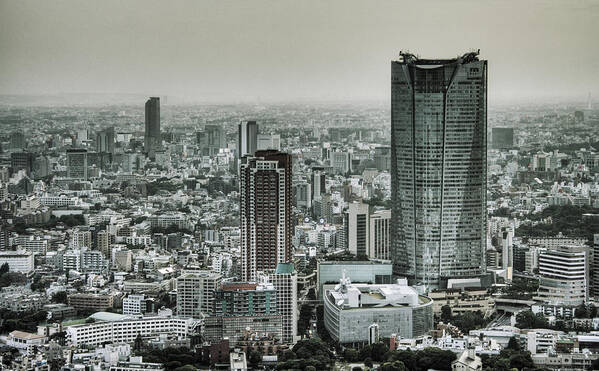 Tranquility Poster featuring the photograph Roppongi Hills Mori Tower by Chris Jongkind