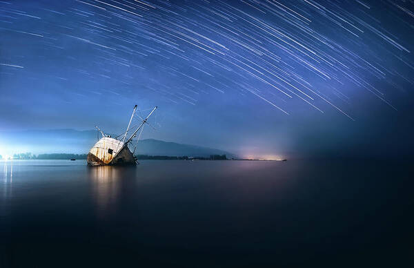 Greece Poster featuring the photograph Abandoned Dreams by Elias Pentikis