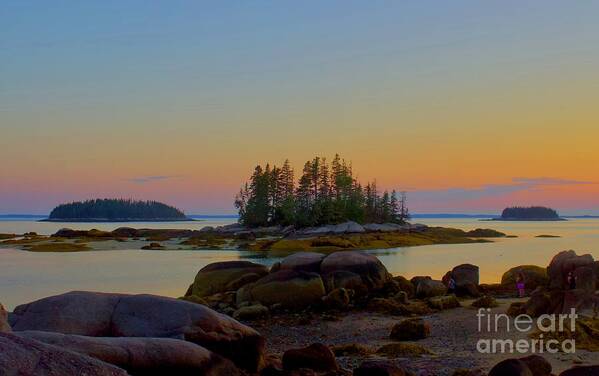 Sunset Poster featuring the photograph Afterglow by Alice Mainville