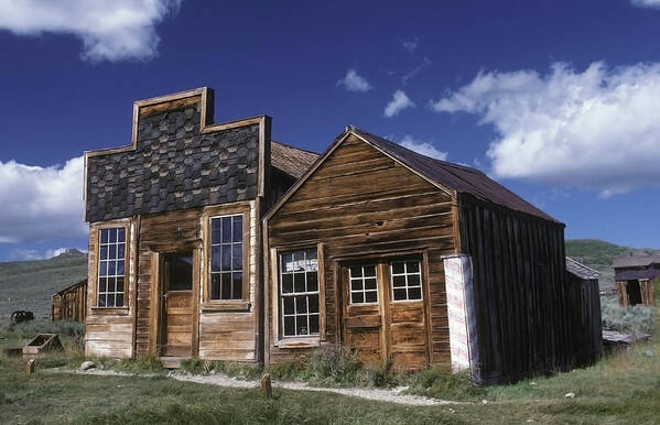 Historic Poster featuring the photograph Bodie State Park by Joe Palermo