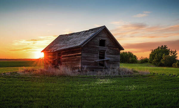 House Poster featuring the photograph Canadian Homestead by Grant Twiss