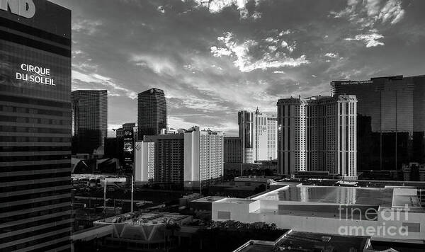 Vegas Poster featuring the photograph Cityscape of Las Vegas by Shelia Hunt
