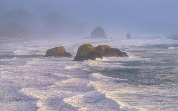 Ecola State Park Poster featuring the photograph Goonies View - Ecola State Park by Darren White