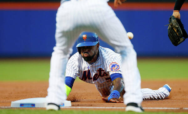 American League Baseball Poster featuring the photograph Jose Reyes by Jim Mcisaac