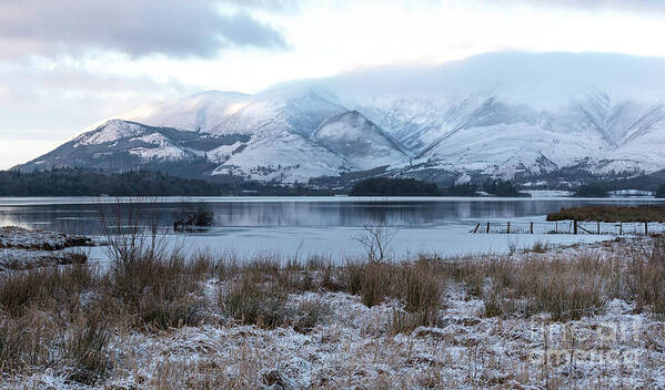 Sunset Poster featuring the photograph Lake District in Winter by Perry Rodriguez