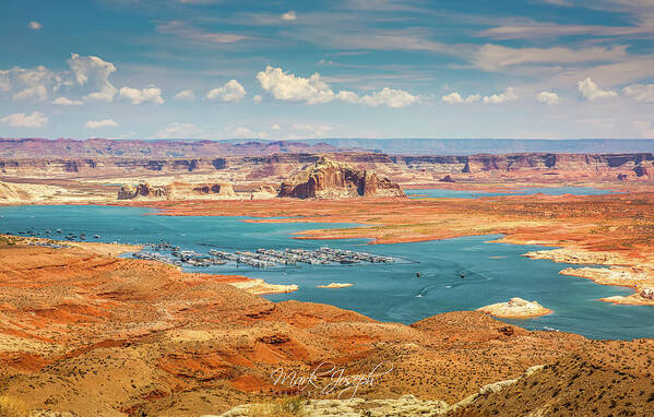 Landscape Poster featuring the photograph Lake Powell by Mark Joseph