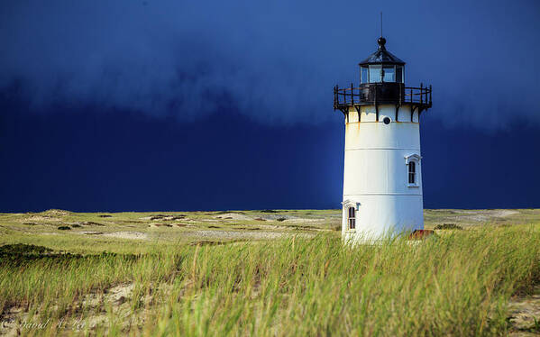 Seascape Poster featuring the photograph Race Point Lighthouse by David Lee