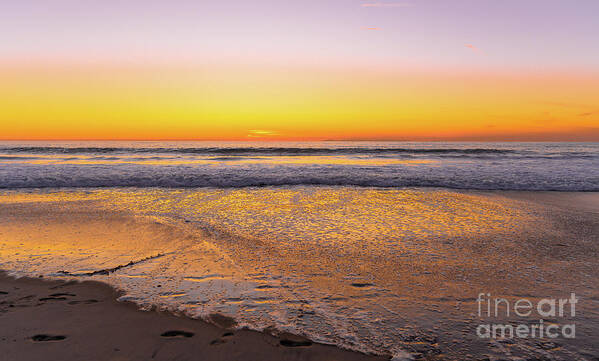 Strands Beach Poster featuring the photograph Strands Beach Sunset by Abigail Diane Photography