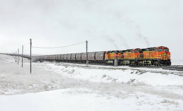 Train Poster featuring the photograph The Eleven Fifteen by Todd Klassy