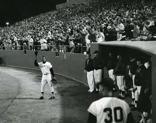 classic Poster featuring the photograph Willie Mays #22 by Retro Images Archive