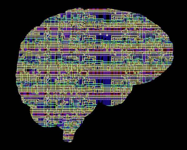 Ai Poster featuring the photograph Artificial Intelligence And Cybernetics #4 by Science Photo Library Ai Poster featuring the photograph Artificial Intelligence And Cybernetics #4 by Science Photo Library