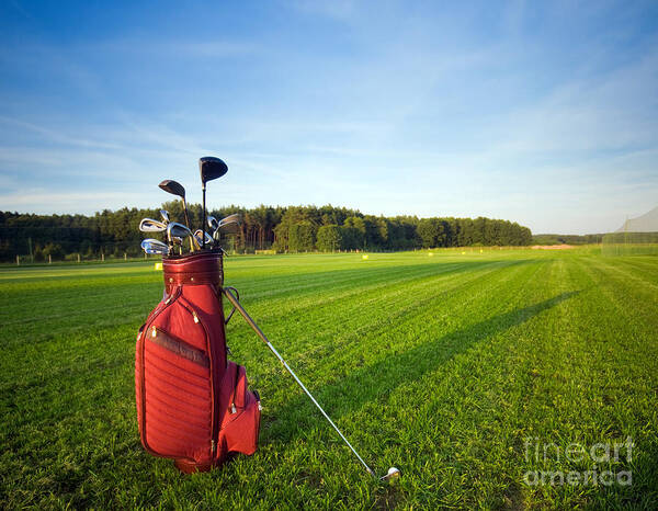 Golf Poster featuring the photograph Golf gear #5 by Michal Bednarek