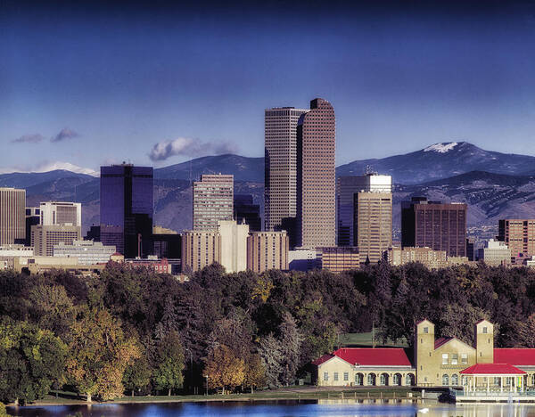 Denver Poster featuring the photograph A Denver Autumn by Mountain Dreams