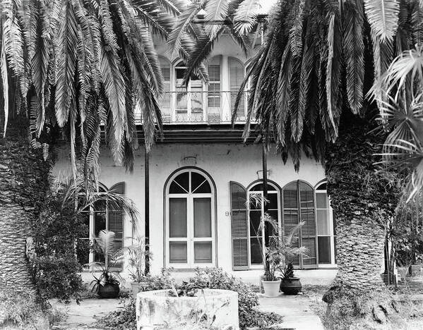 1964 Poster featuring the photograph Hemingway House, 1964 by Granger