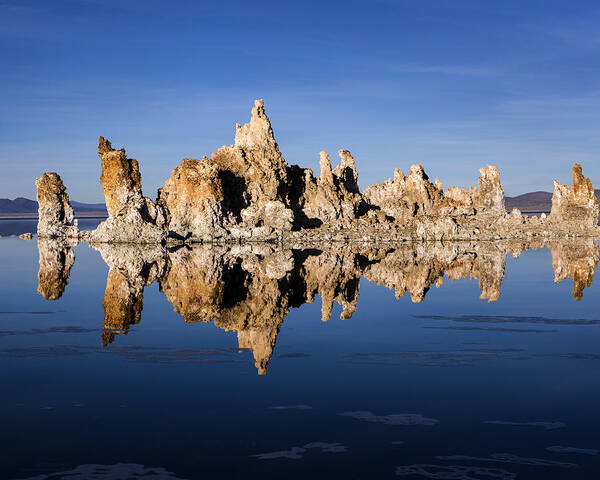 Mono Lake Poster featuring the photograph Mono EKG by Denise Dube