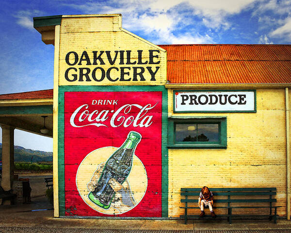 Oakville Grocery Poster featuring the photograph Produce by Timothy Bulone