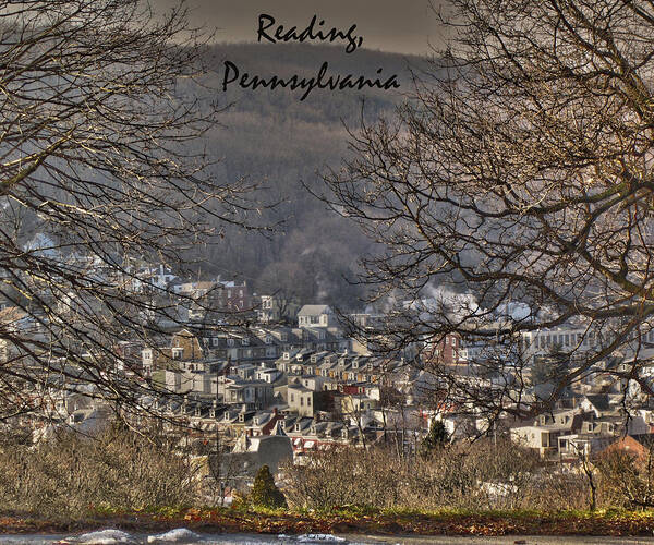 Reading Poster featuring the photograph Reading Pennsylvania by Trish Tritz