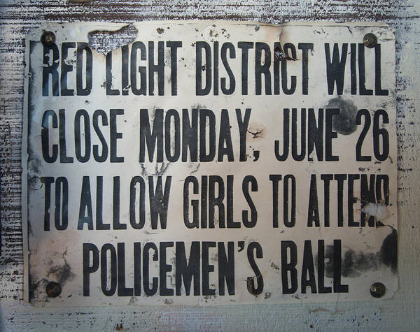 Santa Ynez Poster featuring the photograph Red Light District by Roger Mullenhour